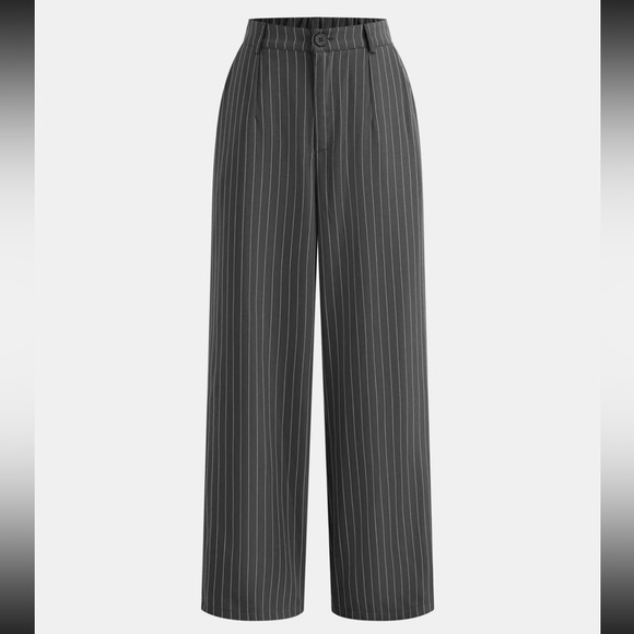 NAVY & WHITE Women’s Pinstripe NWT XXL(14 US) Pant Suit - Picture 4 of 10
